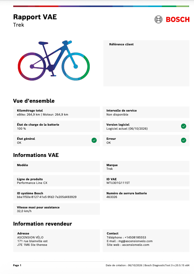 TREK Rail 2023 264.9km